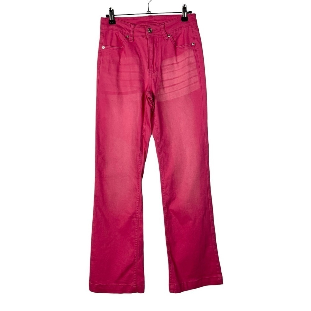 Boutique Hot‎ Pink Bootcut Y2K Relaxed Fit Jeans XS/0